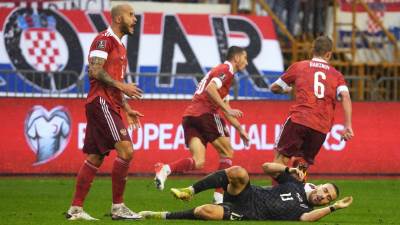  hrvatska rusija 1 0 kvalifikacije za svjetsko prvenstvo 