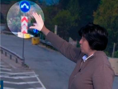 Snimci dronom otkrivaju uzrok nesreće: Vozač izgubio kontrolu, ovaj znak na putu bio pogrešno postavljen!? 