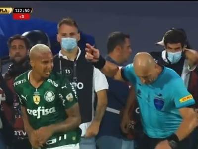  najgore simuliranje u istoriji fudbala na meču palmeiras flamengo 