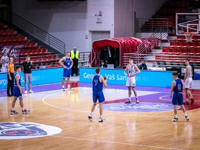  Juniorska ABA liga Zadar Partizan igrali pet na dva 