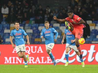  napoli - atalanta 2:3 serija a 16. kolo 