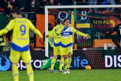  serija a 17. kolo venecija juventus 1 1  