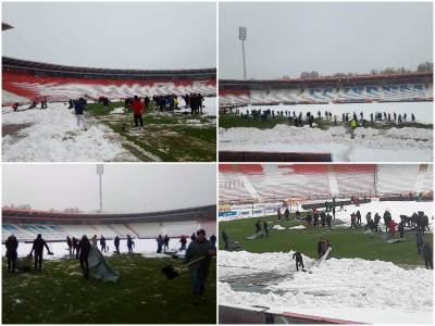  crvena zvezda radnik nema odgađanja utakmice  