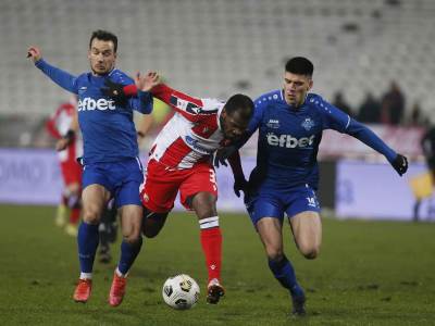  crvena zvezda radnik surdulica 1:1 superliga srbije 