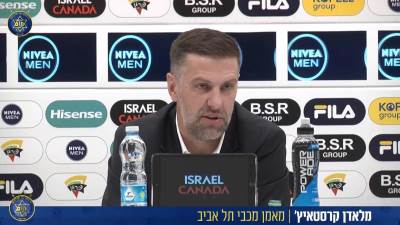 Mladen Krstajić predstavljanje Makabi Tel Aviv Mladen Krstajić predstavljanje Makabi Tel Aviv