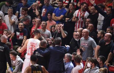  crvena zvezda evroliga kazna  