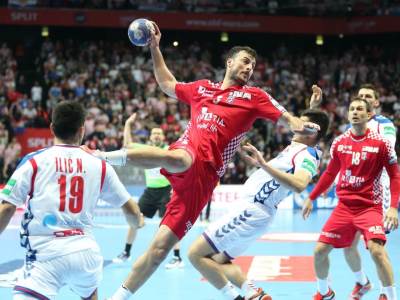  Slovenija Hrvatska 33:26 pripemna utakmica 