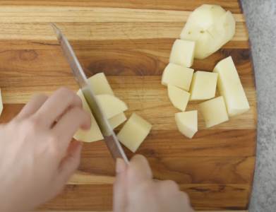  podgrijavanje krompira i tjestenine 