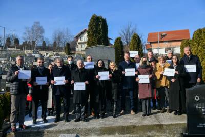  u banjaluci odata počast žrtvama holokausta 