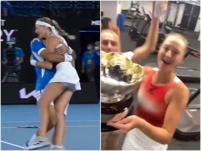  Slavlje Dodiga i Mladenovićke nakon osvajanja trofeja 