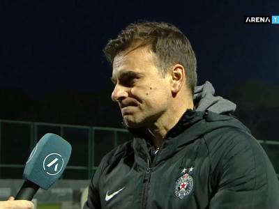  Aleksandar Stanojević zabrinut Danilo Pantić teže povrijeđen FK Partizan 