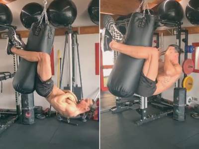  ibrahimović trening mišići  