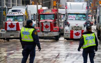  Uhapšeni lideri demonstracija kamiondžija u Kanadi 