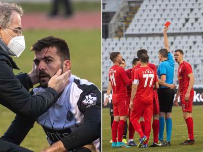  vojo ubiparip dobio crveni karton 