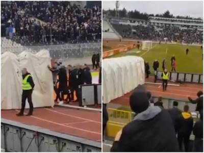  Navijač vrijeđao Lalatovića, on ga zvao da se obračunaju 