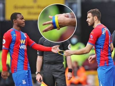  Luka Milivojević nosio kapitensku traku u bojama ukrajinske zastave 