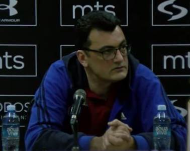  Goran Bošković nakon poraza od Partizana 