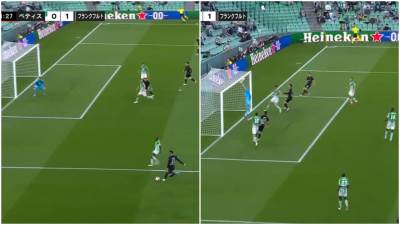  Filip Kostić gol na utakmici Betis Ajntraht 