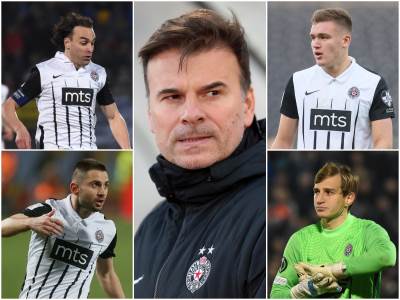  Sastav Partizana za utakmicu sa Fejnordom 