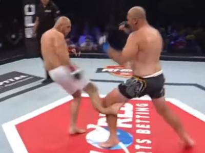  mma borac slomio nogu 