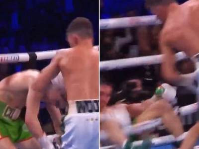  bokser protivnika izbacio nokautom iz ringa  