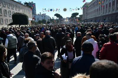  Protesti u Albaniji 