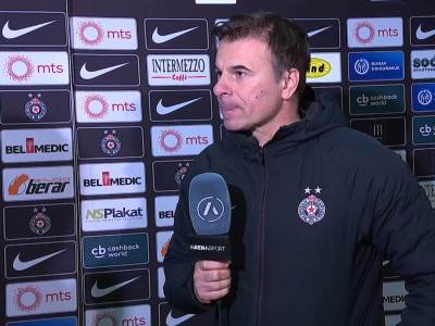  aleksandar stanojević razočaran remijem partizana 