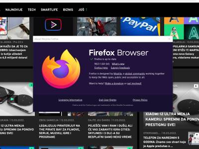  Firefox najbezbjedniji internet pregledač 