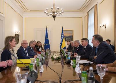  Dodik o sastanku s Boreljom, političkoj krizi BiH, izbornom zakonu 