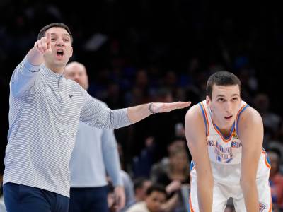  San Antonio Oklahoma 122:120 NBA liga 