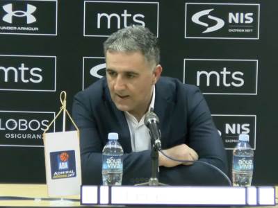  Dragan Bajić nakon poraza od Partizana 