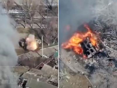  Snimak ruskog napada na centar za obuku 