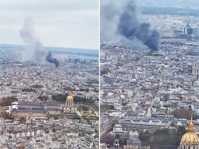  Požar kod Notr Dama u Parizu 