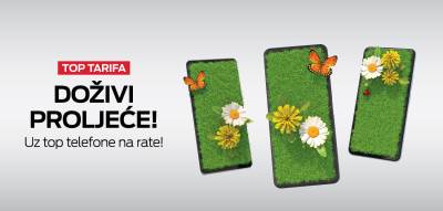  Doživite proljeće uz top telefone na rate! 