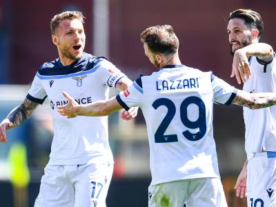  Đenova - Lacio 1:4 Serija A 32. kolo 