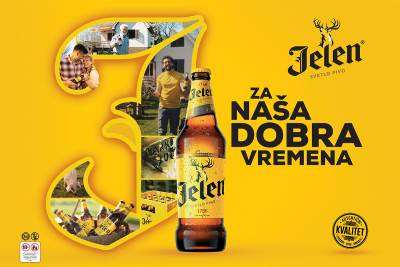  Jelen pivo je tu za naša dobra vremena, jer dobre navike ne treba mijenjati! 