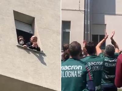 fudbaleri bolonje posjetili sinišu mihajloviića u boln ici fudbaleri bolonje posjetili sinišu mihajloviića u boln ici