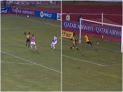  napadač pokvario gol golmana sa 80 metara video snimak 