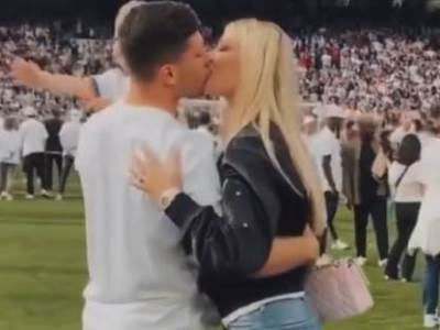  Luka-Jovic-Sofija-Milosevic-i-sin-Aleksej-slavili-titulu-Real-Madrida. 