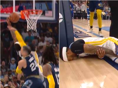  brutalan faul nad igračem golden stejta  