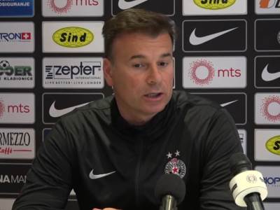  stanojević najavio kup utakmicu partizan vojvodina  
