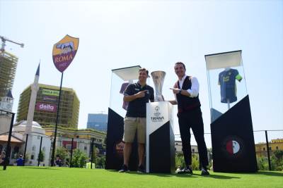  u tirani predstavljen trofej konferencijske lige  