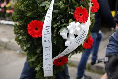  Beograd: Oproštaj od Marka uz himnu Delija 