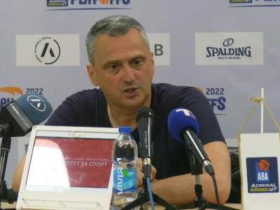 RAdonjić nakon prve pobjede u finalnoj seriji RAdonjić nakon prve pobjede u finalnoj seriji
