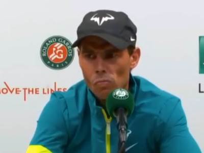  Rafael Nadal se mrštio na pitanje novinara o povredi 