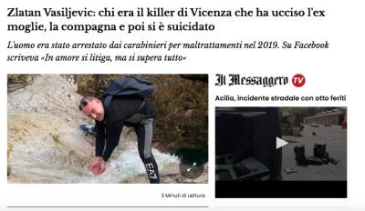  Zlatan Vasiljević ubio ženu, djevojku pa sebe 