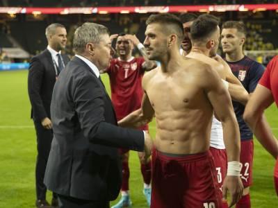  Dušan Tadić zadovoljan pobjedom Srbije protiv Švedske 