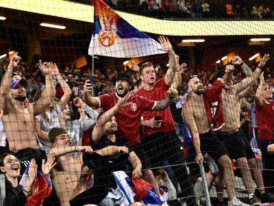  Navijači Srbije u Švedskoj 