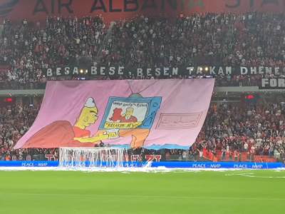  Mapa Velika Albanije i parola UČK u Tirani! 