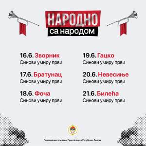  "Narodno sa narodom" u Podrinju i Hercegovini 